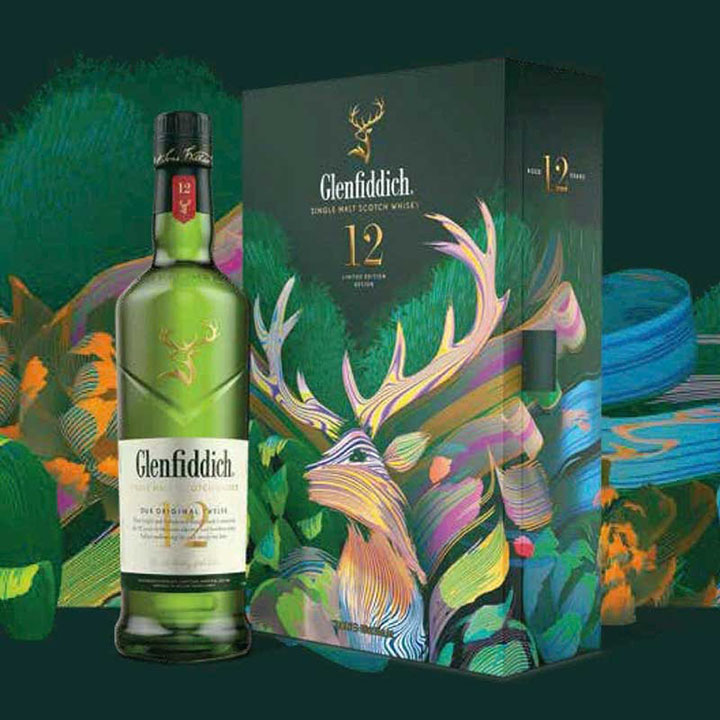 rượu glenfiddich 12 ch&iacute;nh h&atilde;ng