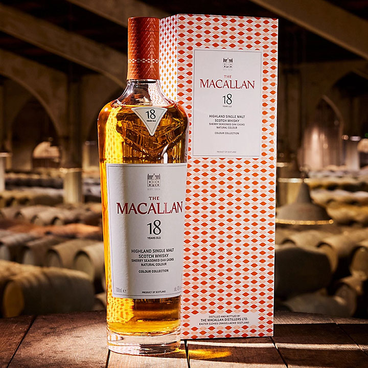 rượu Macallan 18 The Colour Collection