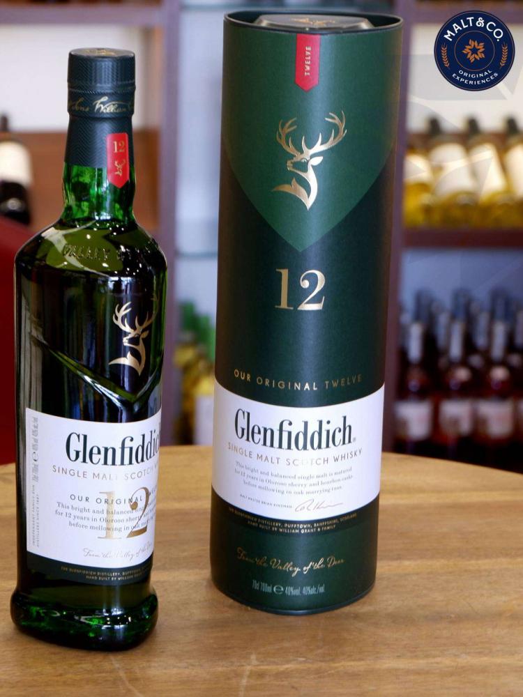 gi&aacute; rượu glenfiddich 12