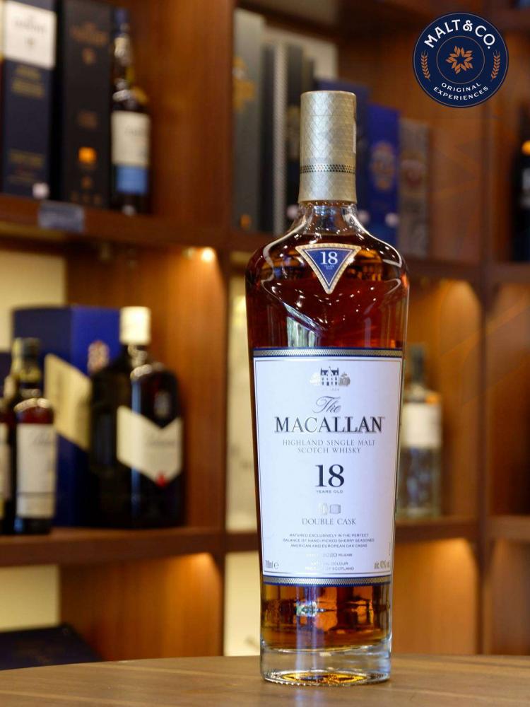 macallan 18 double cask gi&aacute; bao nhi&ecirc;u