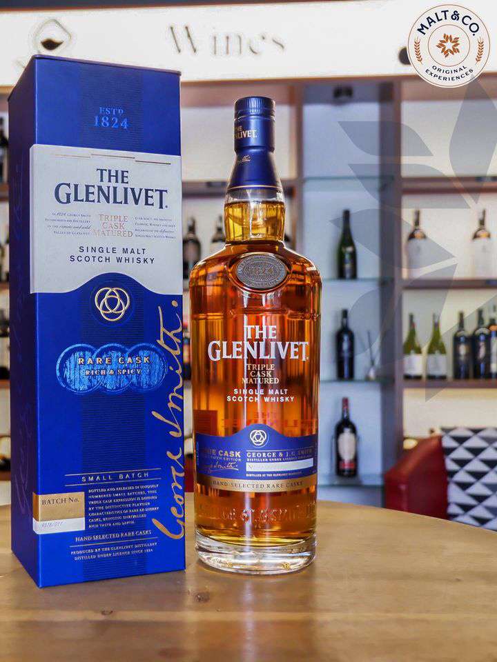rượu glenlivet triple cask
