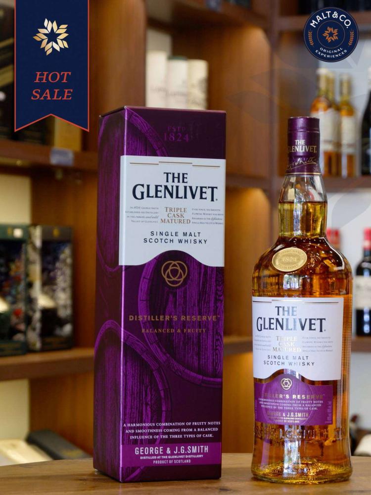 gi&aacute; rượu glenlivet t&iacute;m