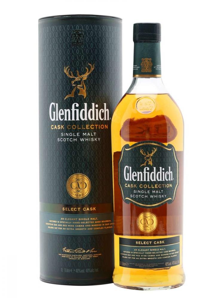 gi&aacute; rượu glenfiddich select cask