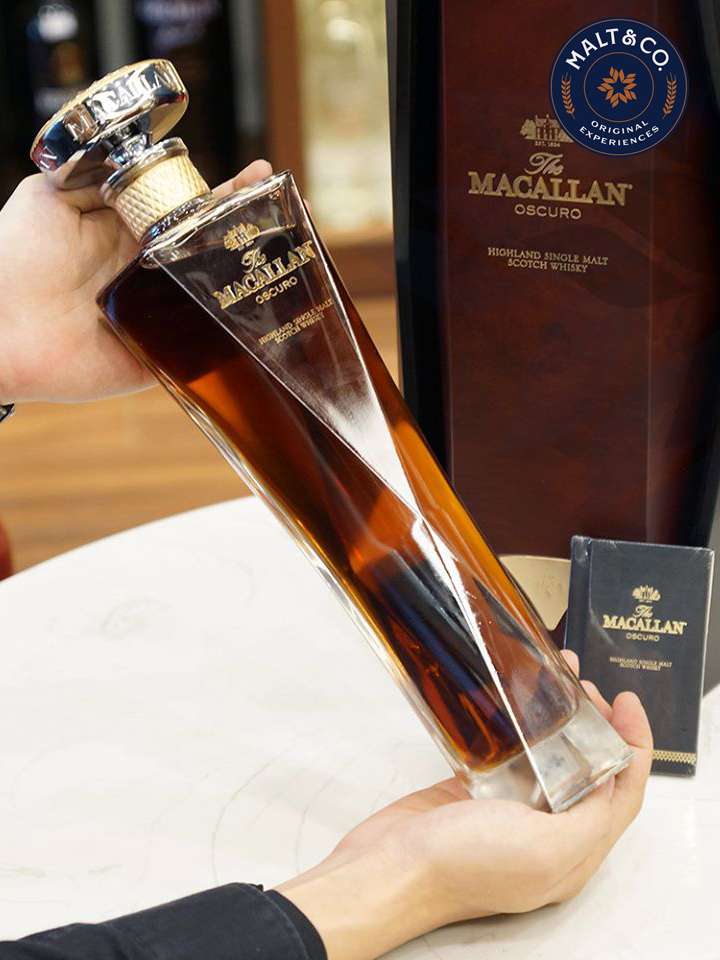 gi&aacute; rượu macallan oscuro
