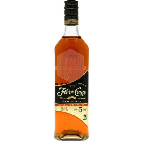 Rượu Rum Flor de Caña Añejo Clásico 5 Năm
