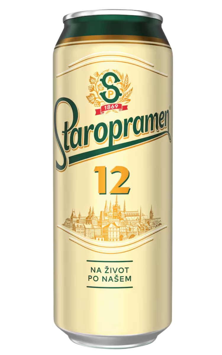 Bia Staropramen lon 500ml