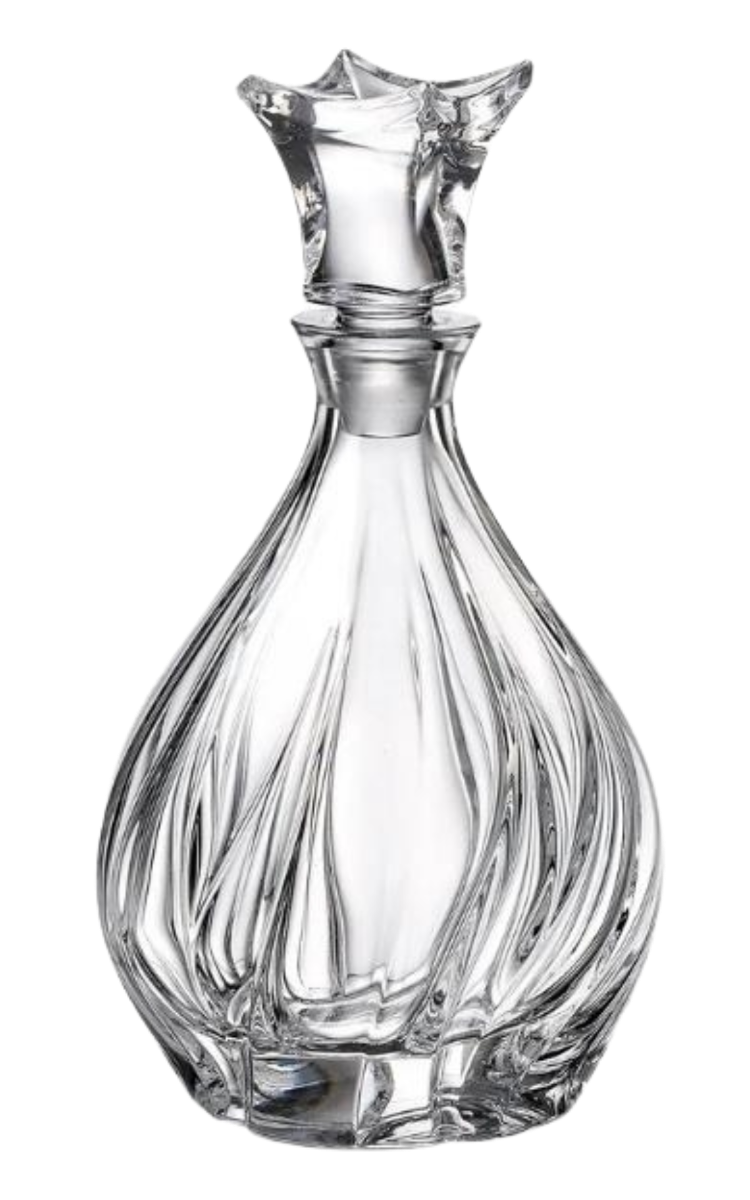 22 - Decanter Pha Lê Bromelias