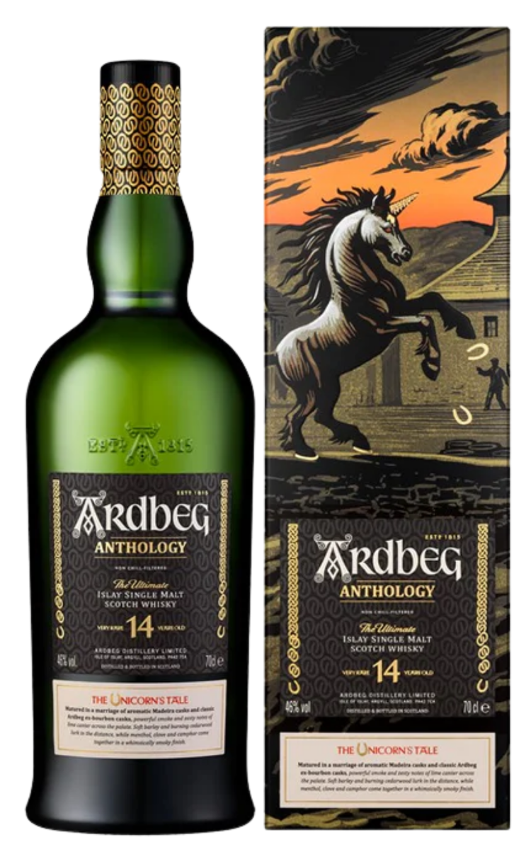 Rượu Ardbeg 14 năm Anthology Unicorn’s Tale