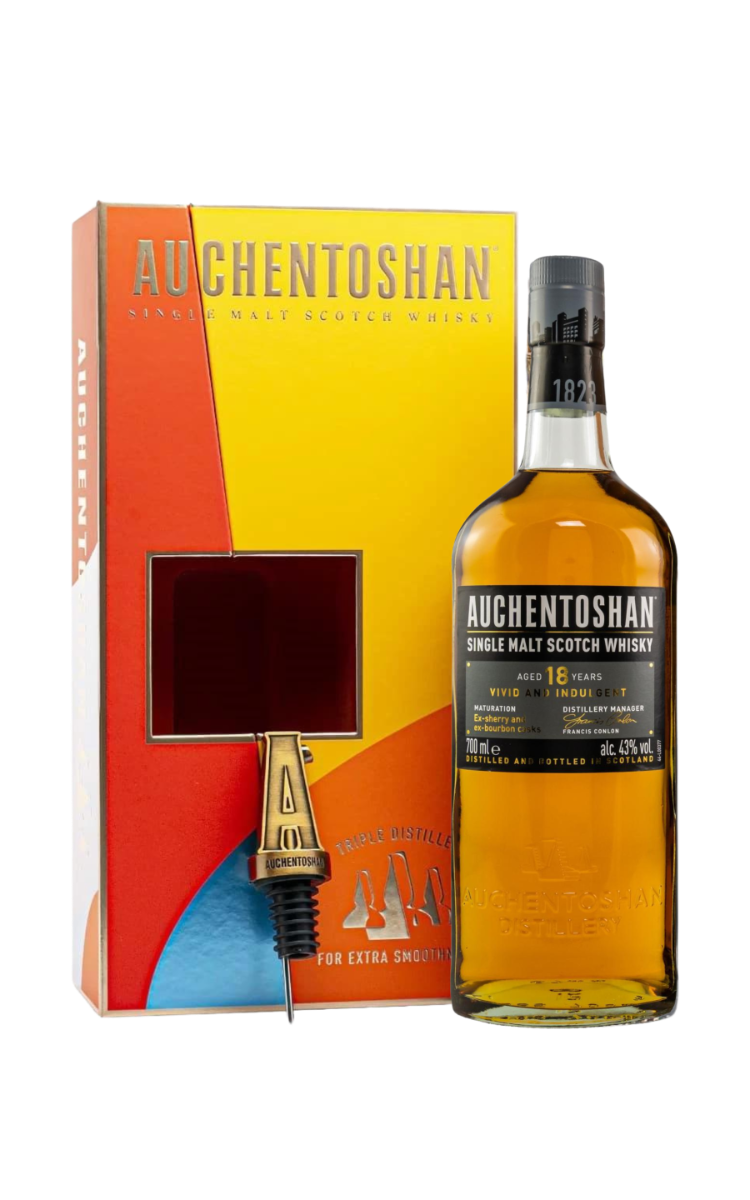 Rượu Auchentoshan 18 Năm.