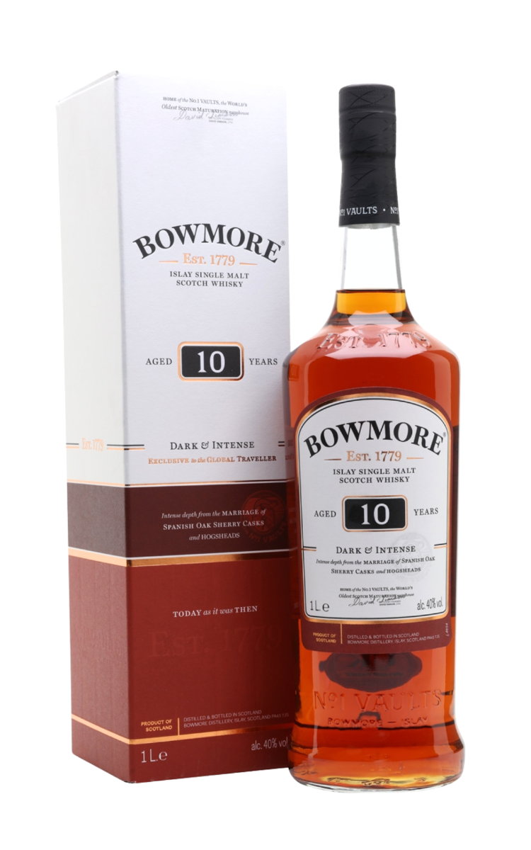 Rượu Bowmore 10 Năm 1 lit