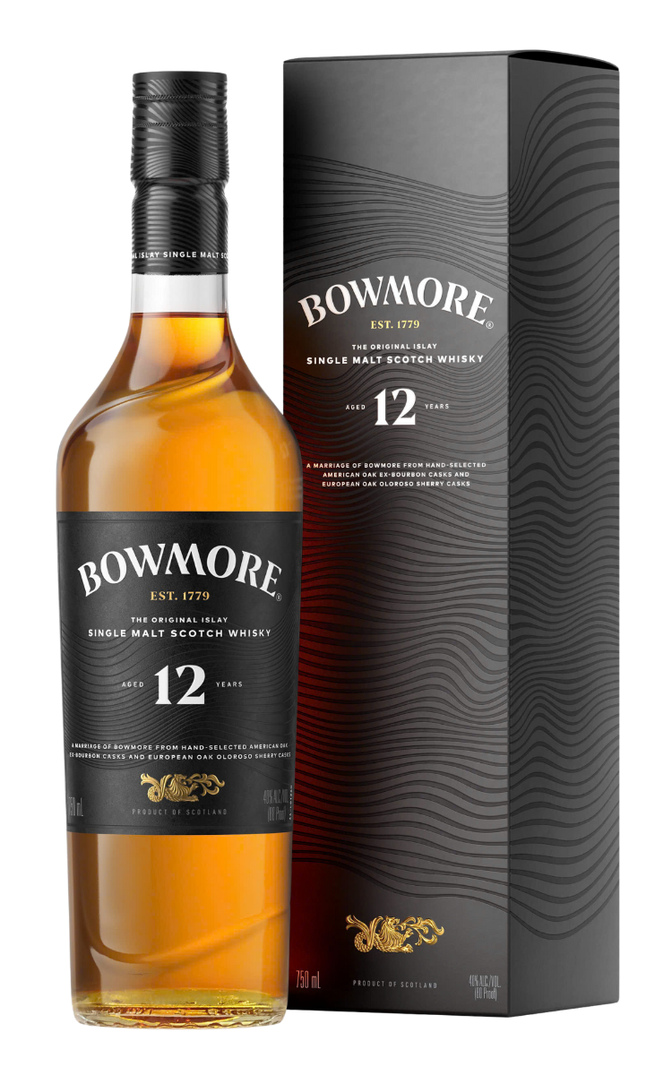 Rượu bowmore 12 năm classic new
