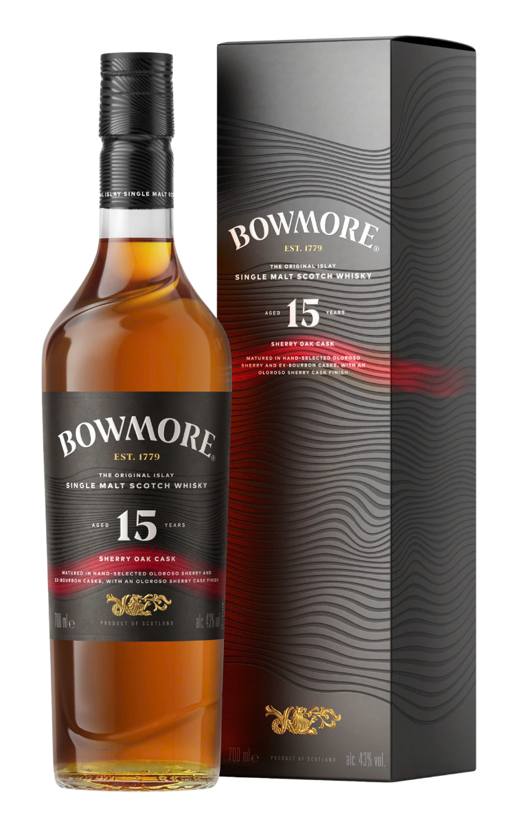 Rượu Bowmore 15 năm sherry oak cask