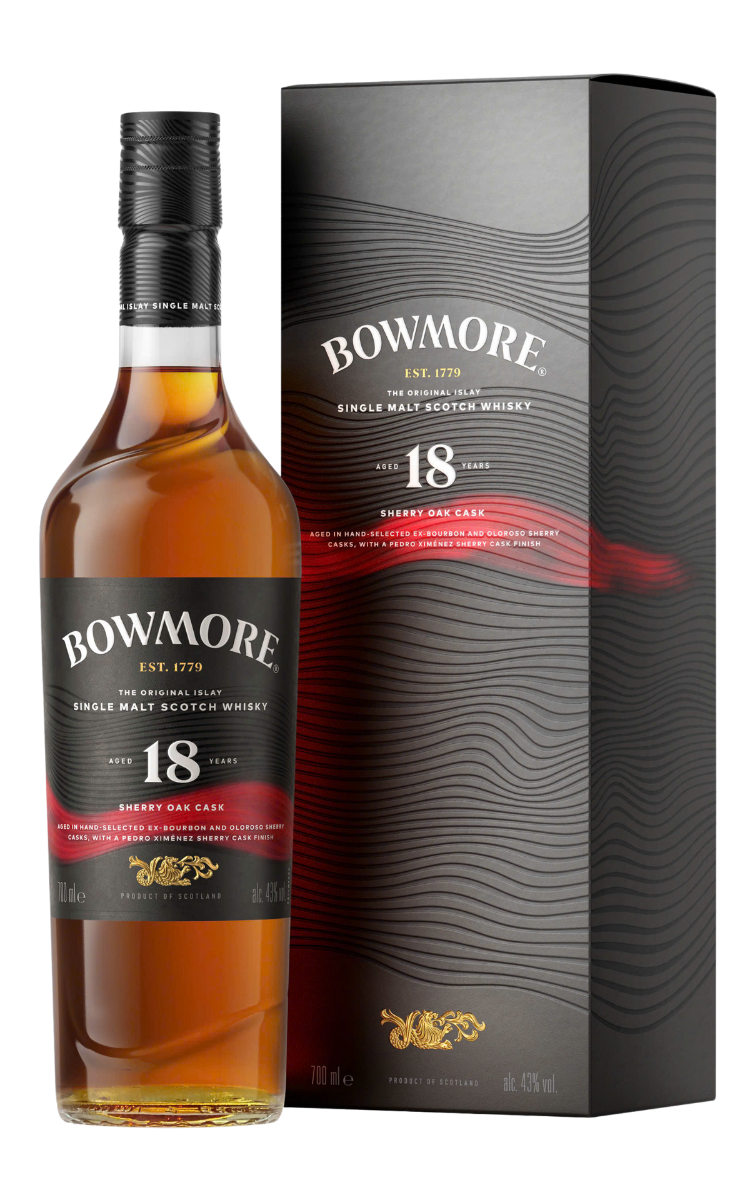 Rượu Bowmore 18 năm Sherry oak cask
