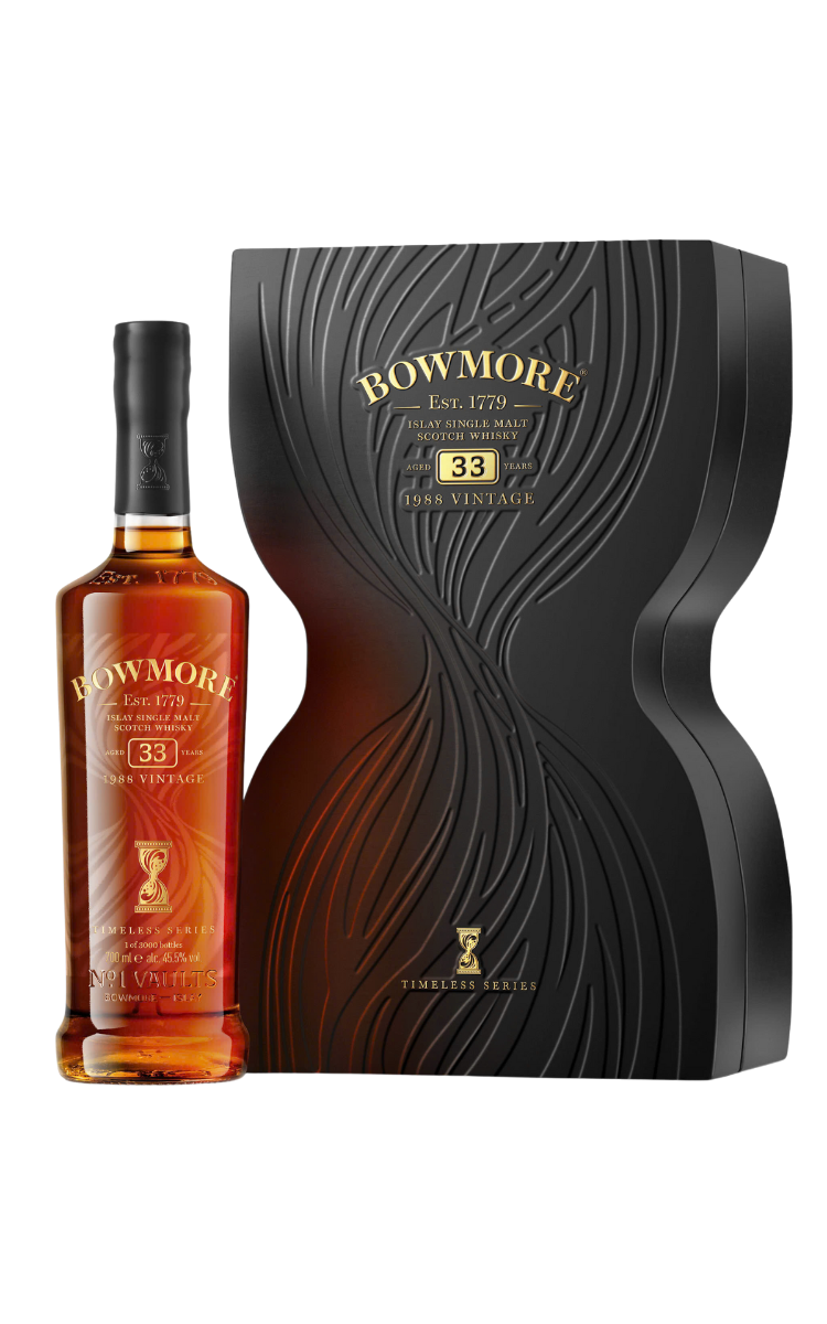 Rượu Bowmore 33 năm 1998 Vintage