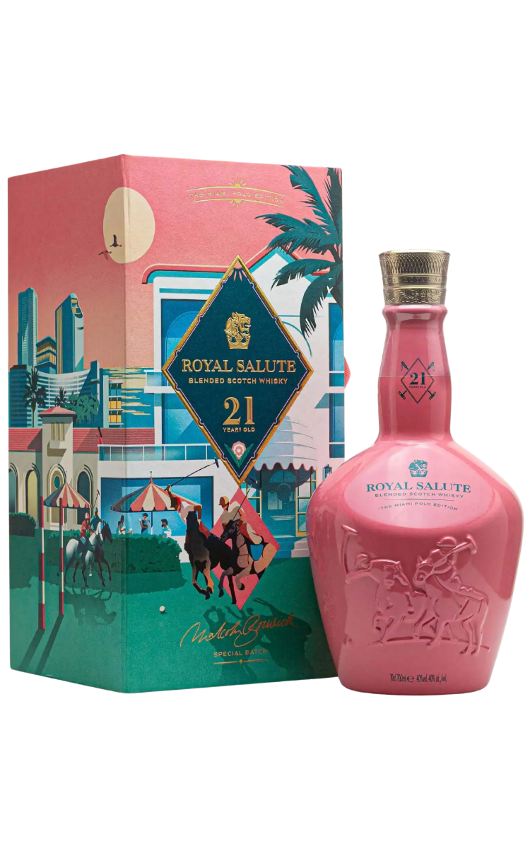 Rượu Chivas 21 The Miami Polo Edition - Royal Salute 21 Miami
