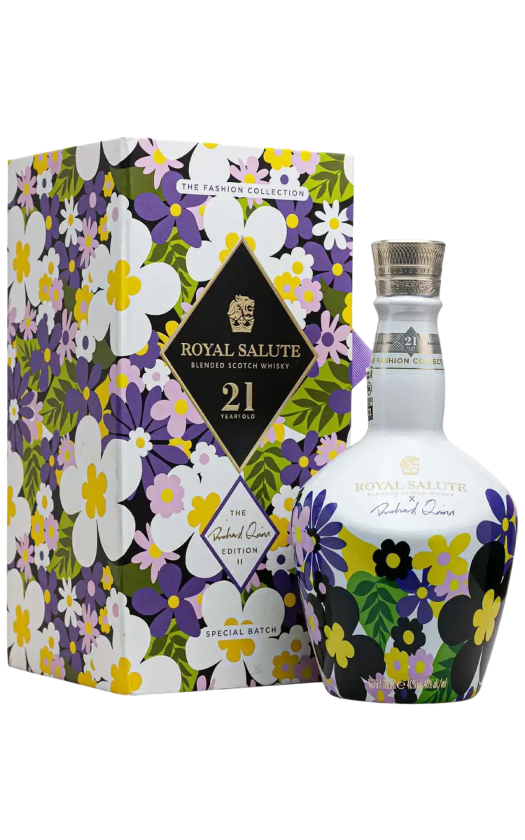 Rượu Chivas 21 Violet Richard Quinn Floral Edition