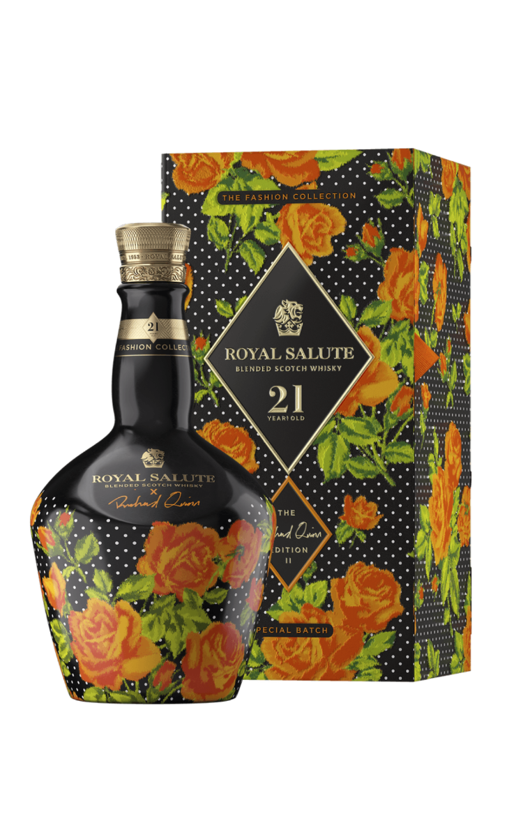 Rượu Chivas 21 năm Royal Salute Richard Quinn Rose Edition