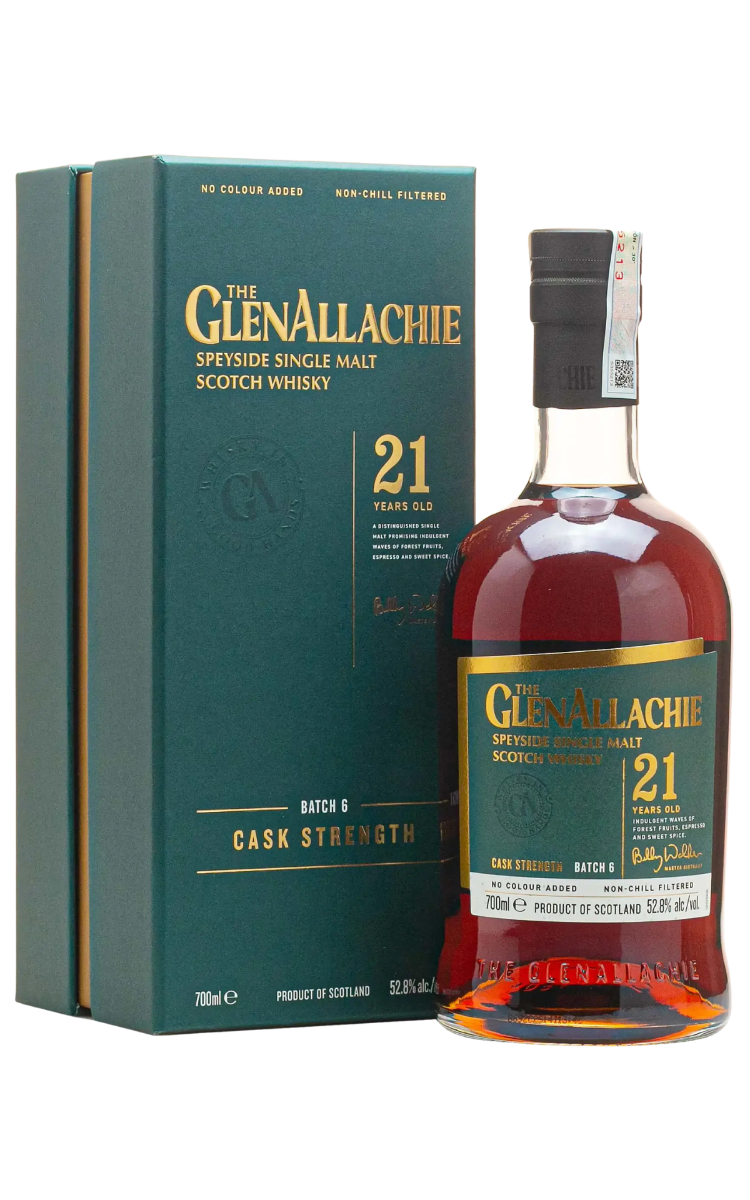 Rượu Glenallachie 21 Cask Strength Batch 6