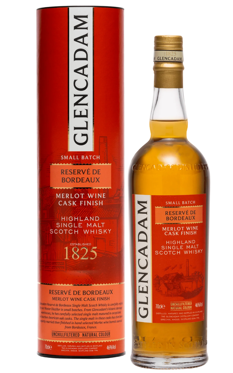 Rượu Glencadam Reserva de Bordeaux merlot Wine Cask Finish