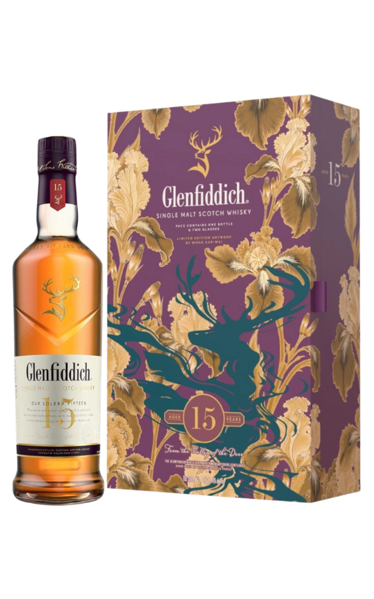 Rượu Glenfiddich 15 năm Gift Box F26