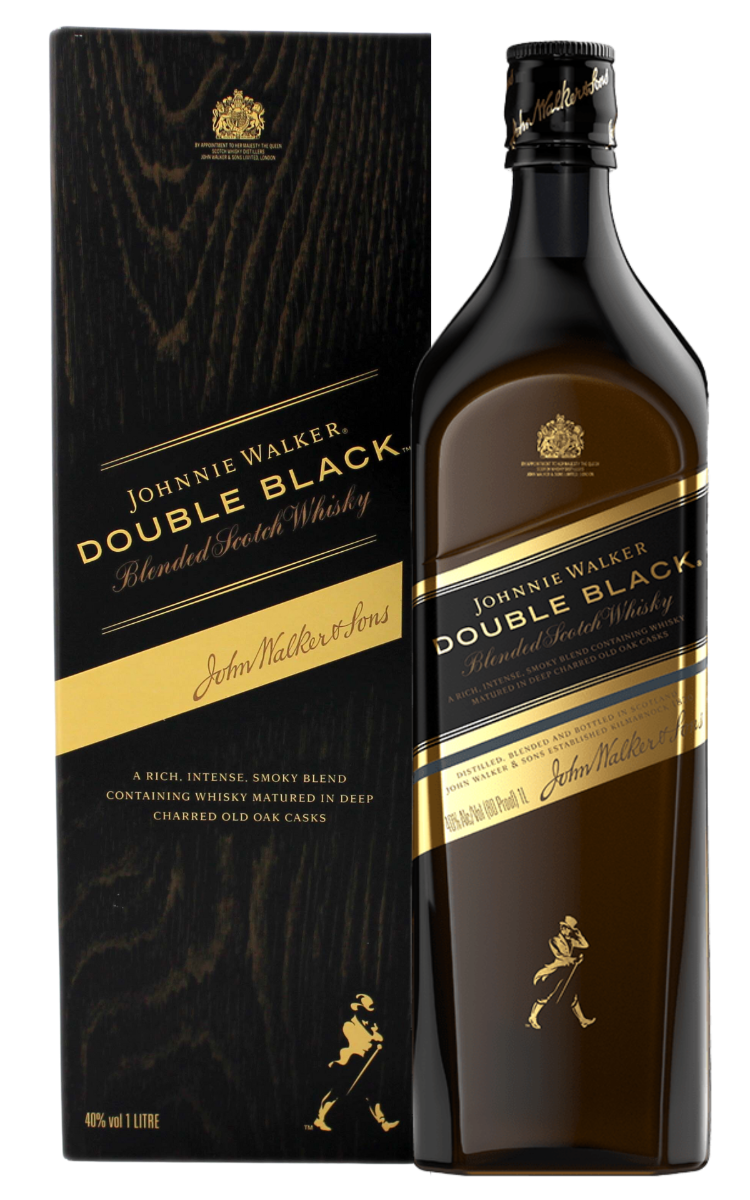 Rượu Johnnie Walker Double Black 1L