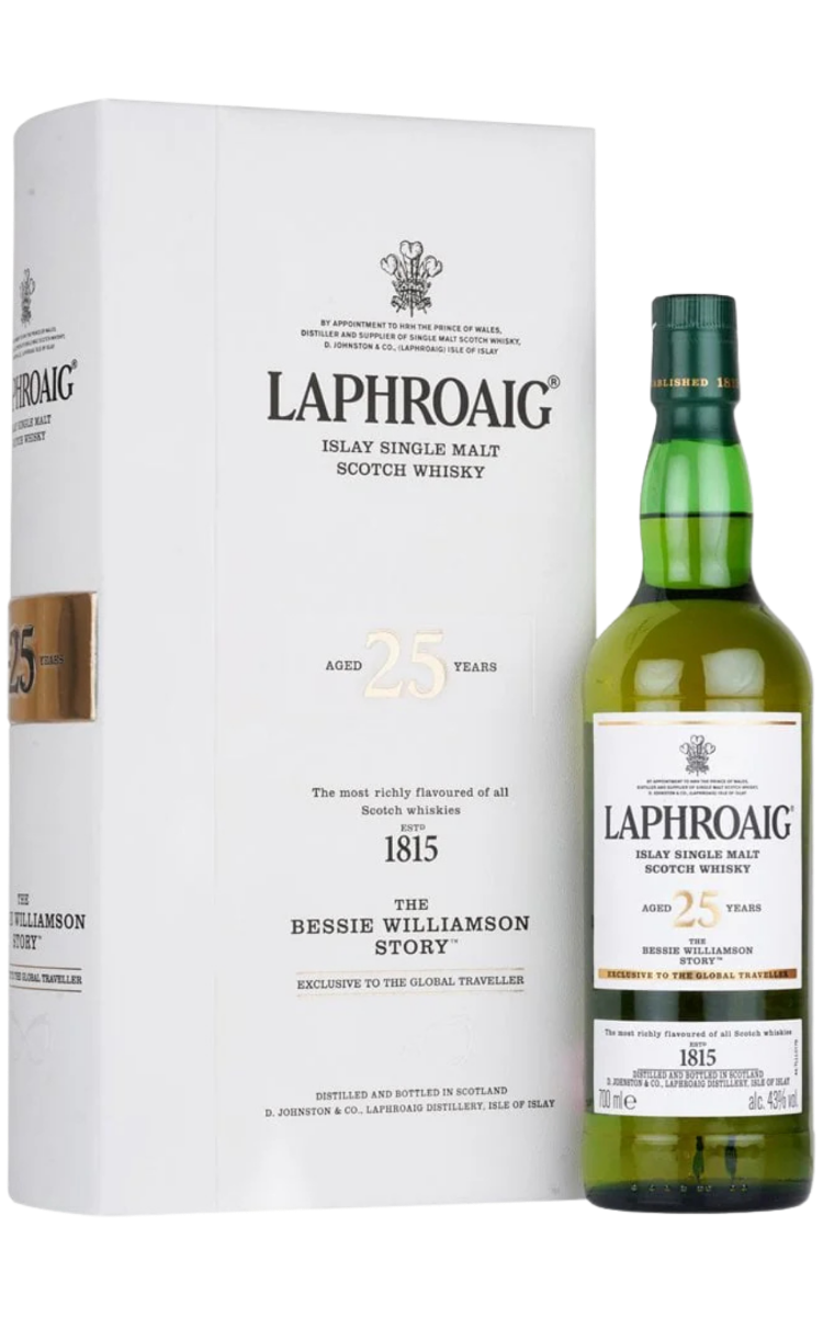 Rượu Laphroaig 25 Năm – The Bessie Williamson Story