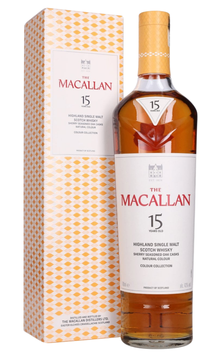 Rượu Macallan 15 năm The Color Collection