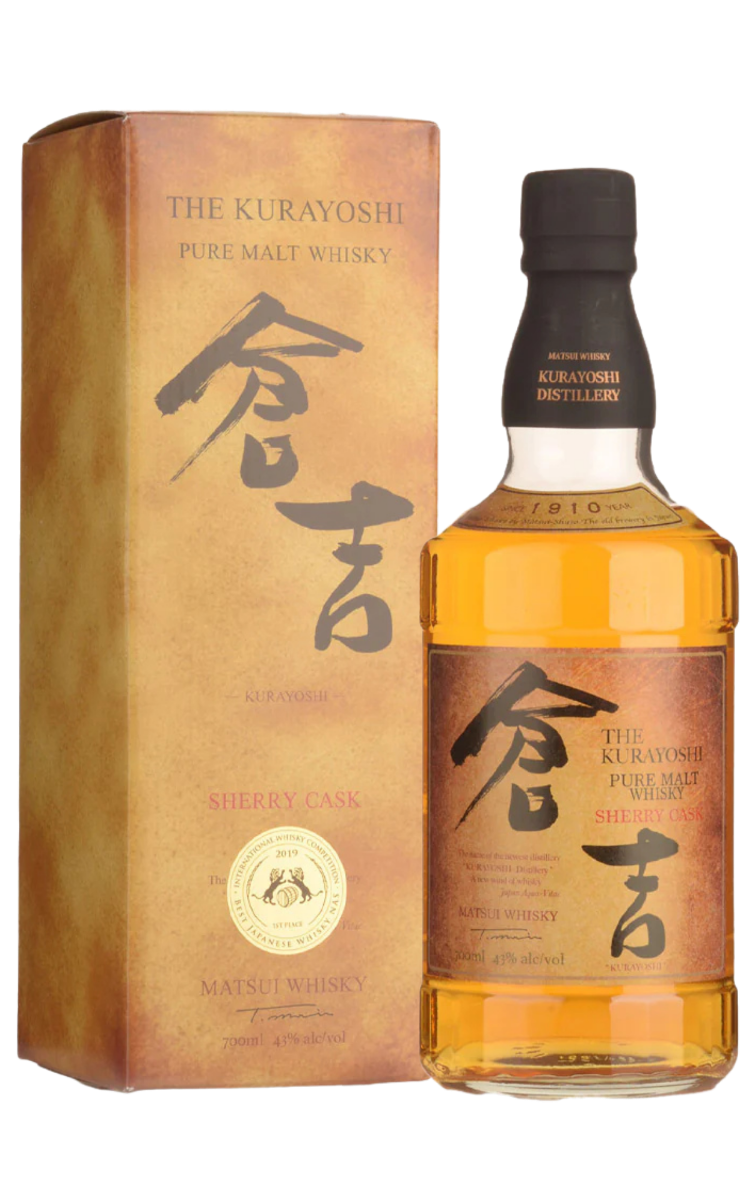 Rượu Matsui Whisky Pure Malt Kurayoshi Sherry Cask