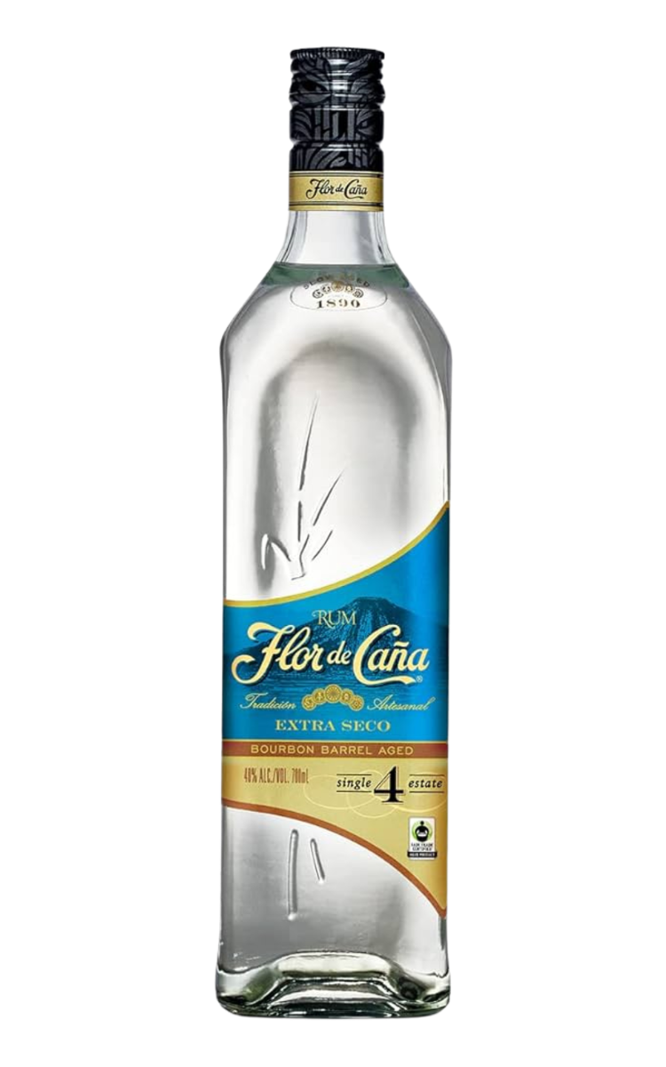 Rượu Rum Flor de Cana 4 Extra Seco