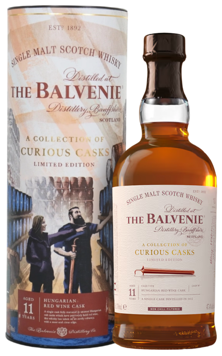 Rượu The Balvenie 11 Năm – Curious Casks Hungarian Red Wine Cask