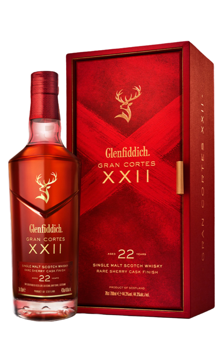 Rượu The Glenfiddich 22 Gran Cortes