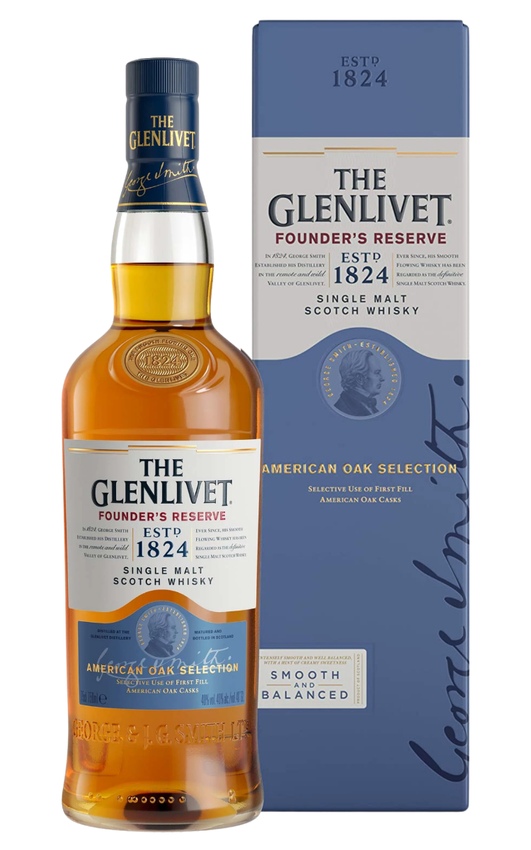 Rượu The Glenlivet 1824 Xanh Founder's Reserve 1 Lít.