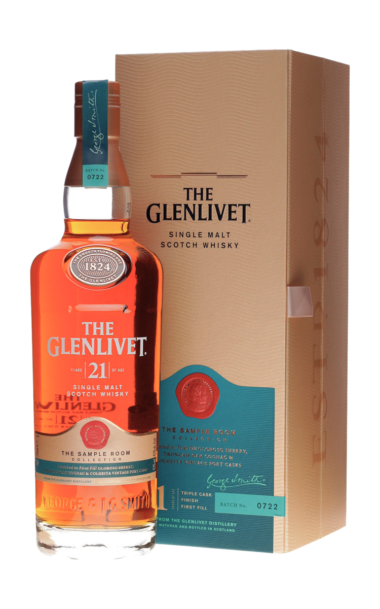 Rượu The Glenlivet 21 Năm The Sample Room Collection