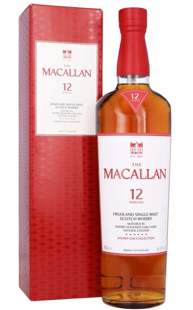 Rượu The Macallan 12 Sherry Oak UK