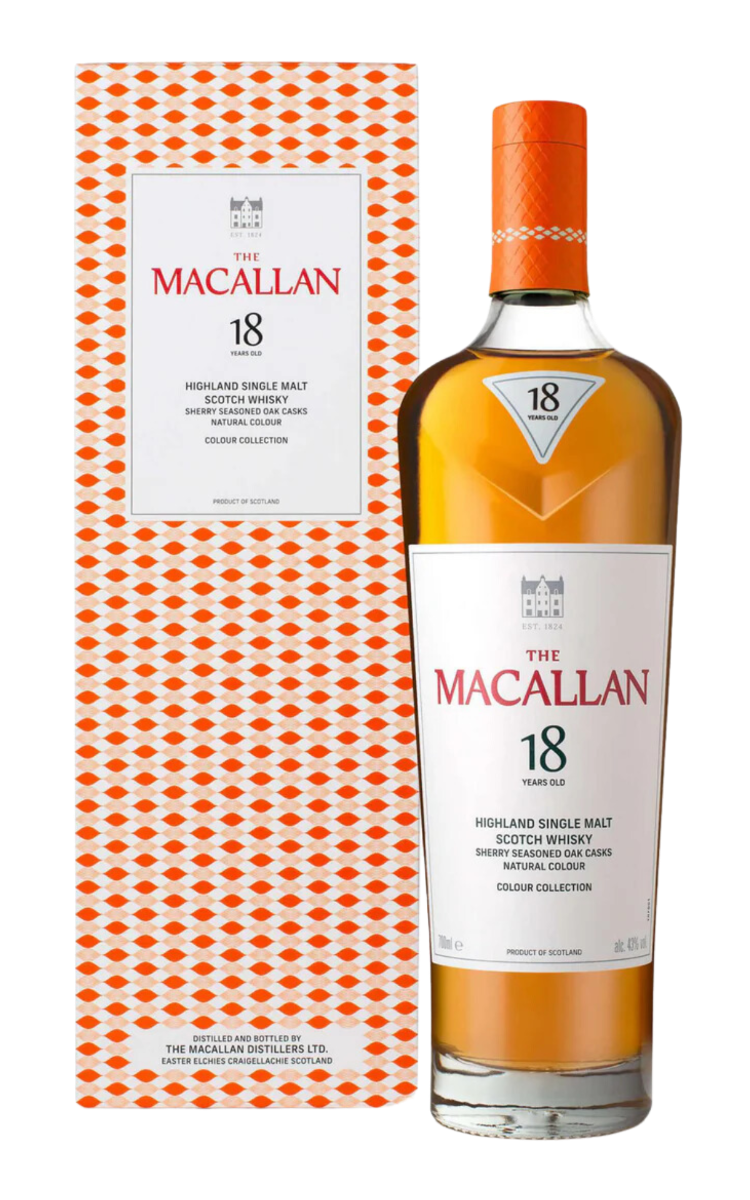Rượu The Macallan 18 The Colour Collection