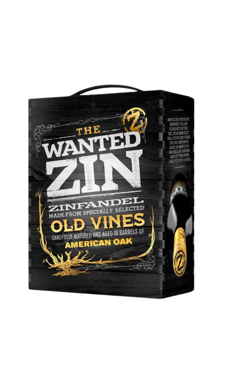 Rượu Vang bịch 3L Wanted Zin Zinfadel