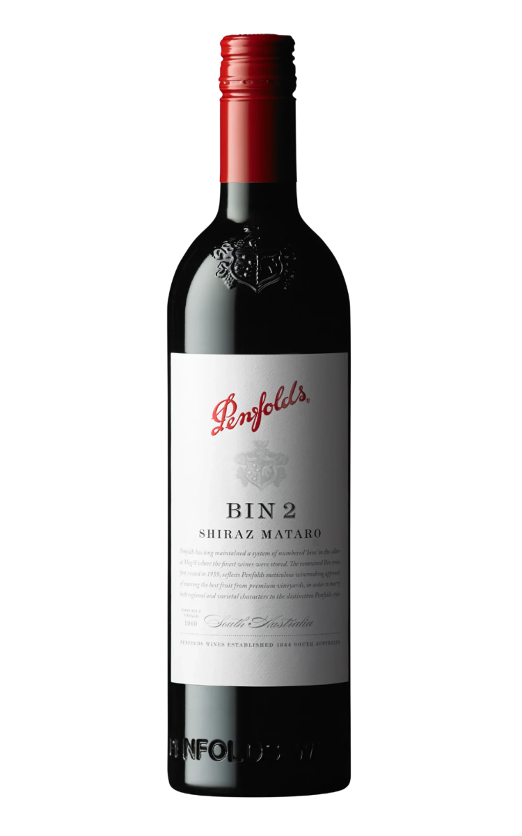 Rượu Vang Đỏ Úc Penfolds Bin 2 Shiras Mataro.