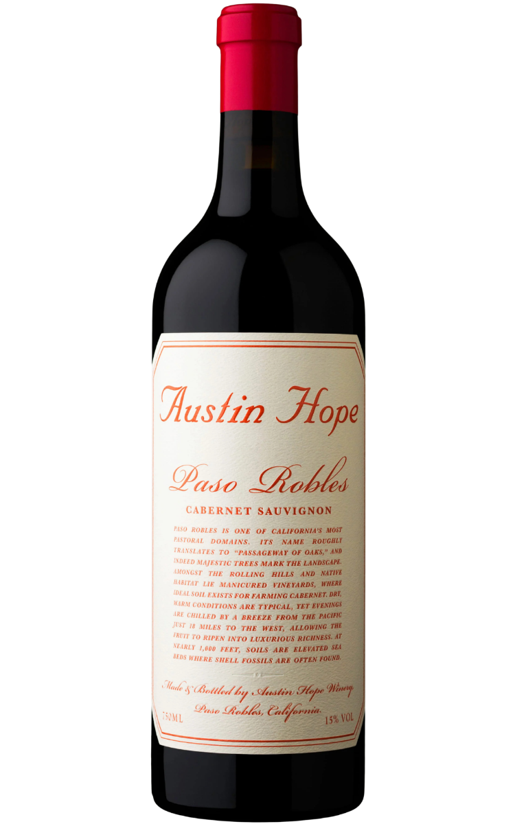 Rượu vang đỏ Mỹ Austin Hope Cabernet Sauvignon Paso Robles 2022