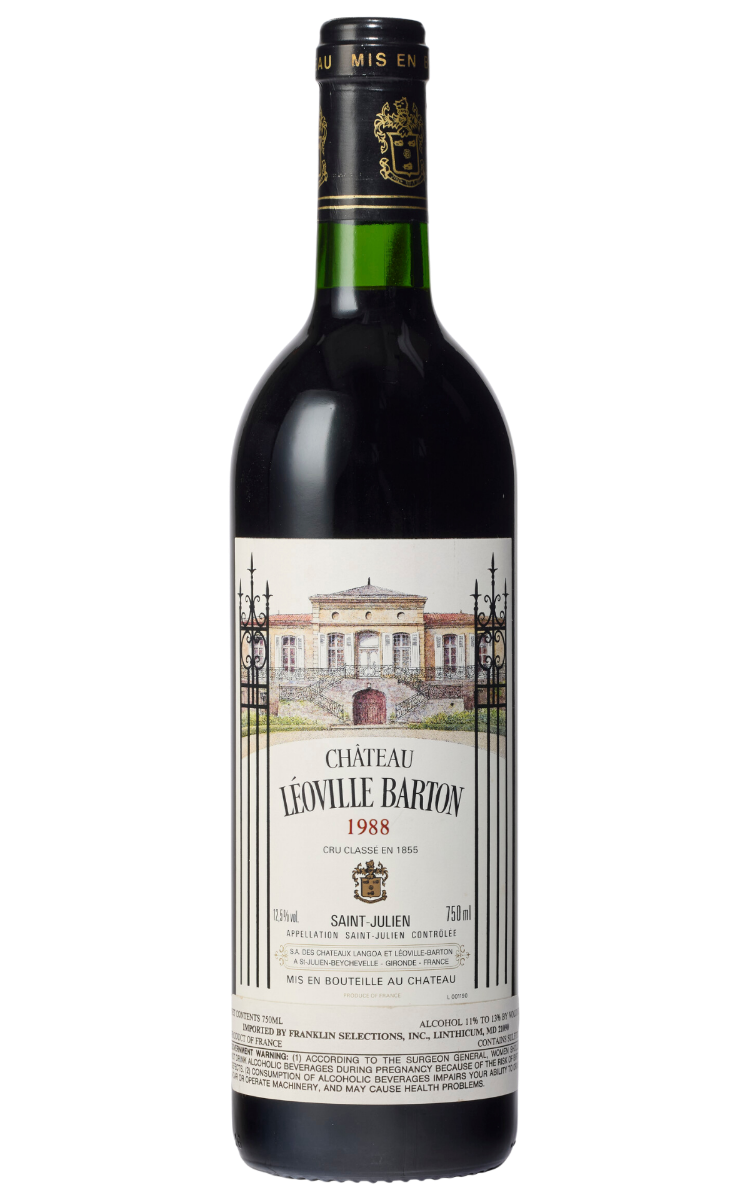 Rượu vang đỏ Pháp Chateau Leoville Barton 1988 Grand Cru Classe