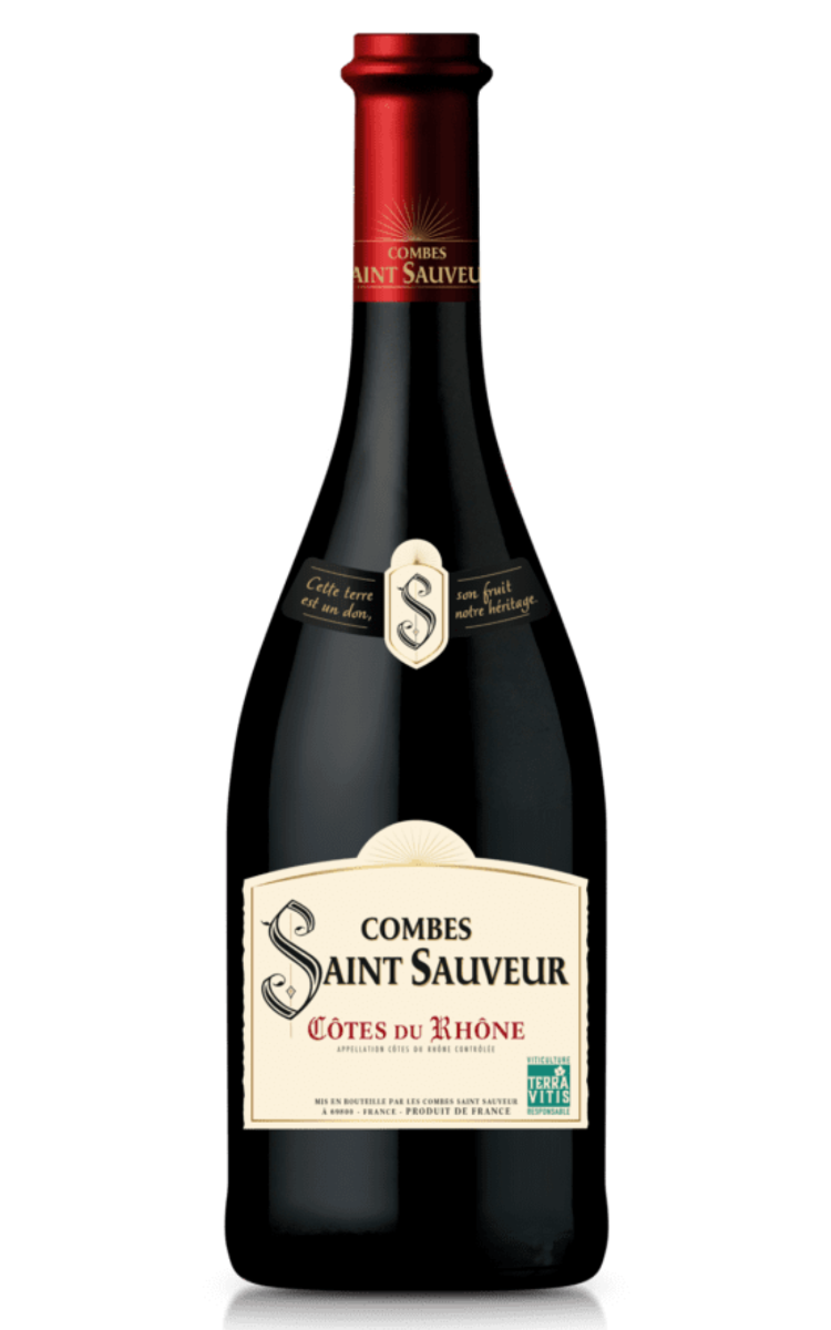 Rượu vang đỏ pháp Combes Saint Sauveur.