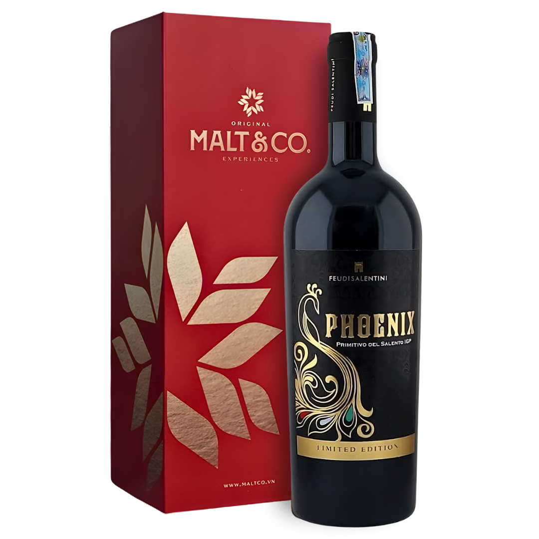 Rượu Vang Đỏ Ý Phoenix Primitivo