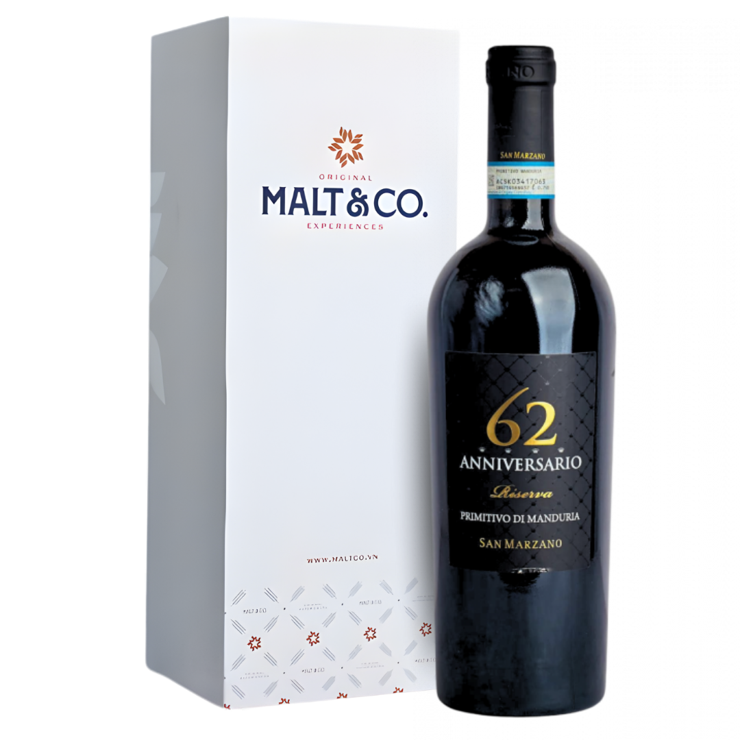 Rượu Vang Đỏ Ý Vang 62 Anniversario