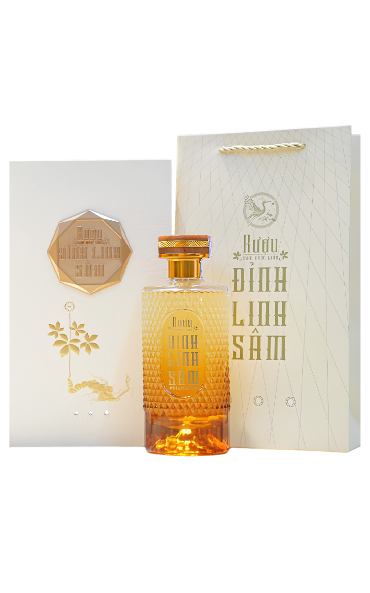 Rượu sâm ngọc linh đỉnh linh sâm Diamond