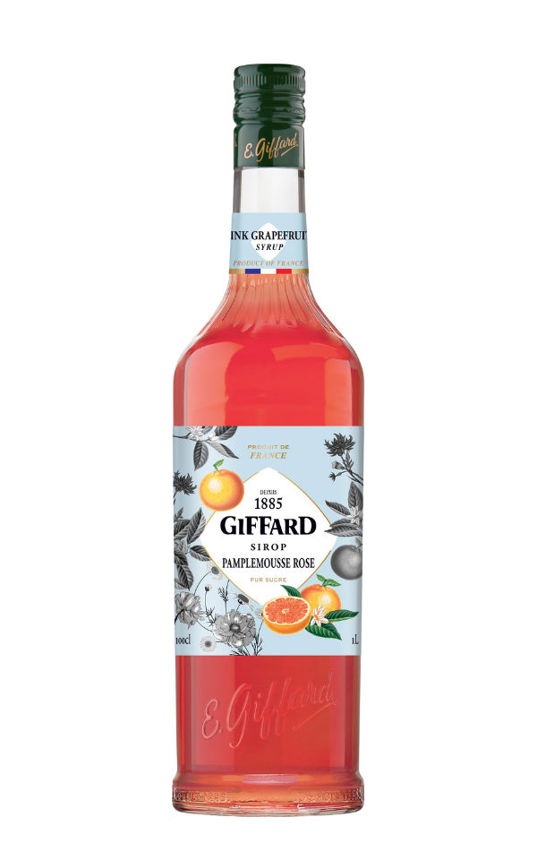 Siro Giffard Bưởi Hồng - Pink Grapefruit