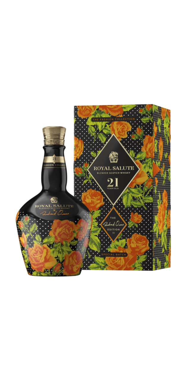 Rượu Chivas 21 năm Royal Salute Richard Quinn Rose Edition