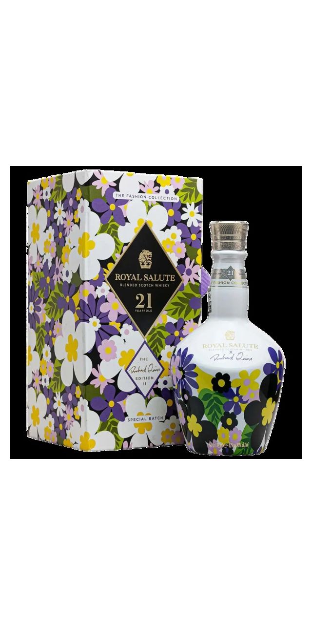 Rượu Chivas 21 Violet Richard Quinn Floral Edition