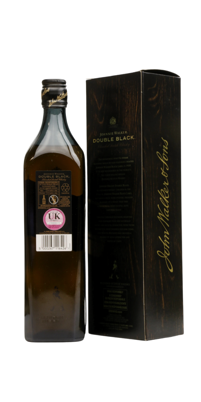 Rượu Johnnie Walker Double Black UK 1