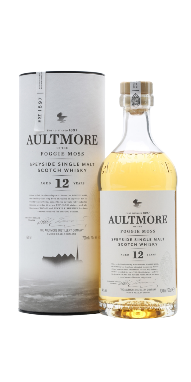 Rượu Aultmore 12 Năm box