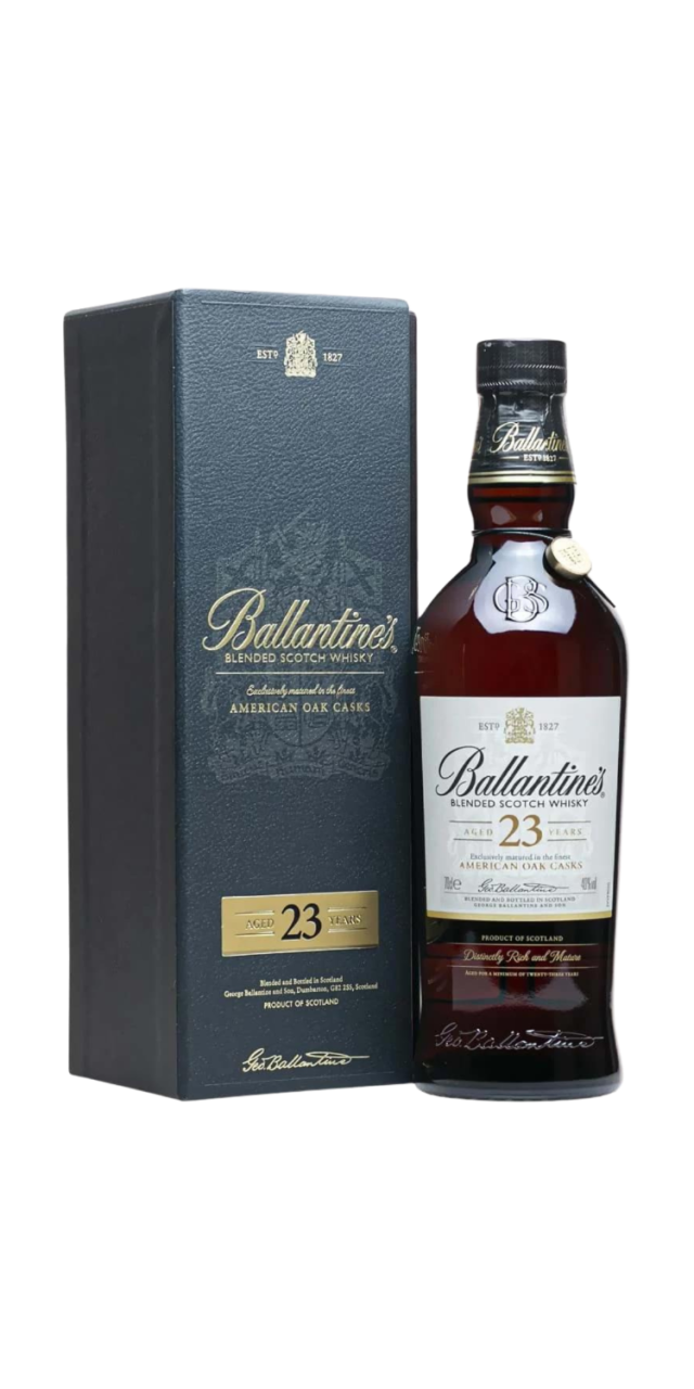 Rượu Ballantines 23 Năm box