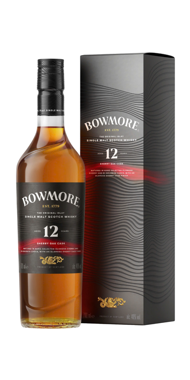 Rượu Bowmore 12 năm sherry oak Cask